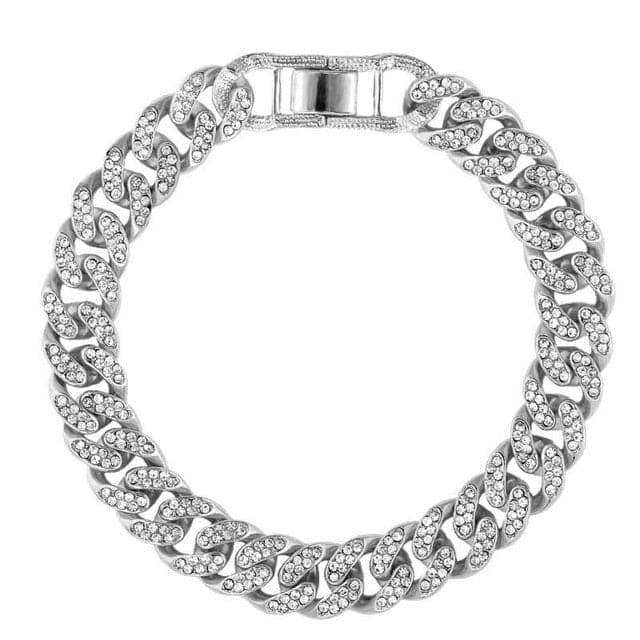 Cuban Link Ankle Bracelet - 002502SL