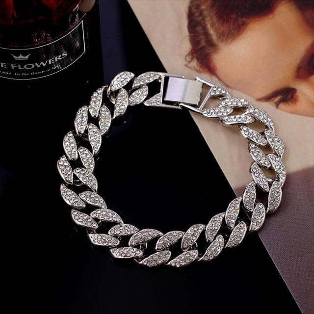 Cuban Link Ankle Bracelet - J005002SL