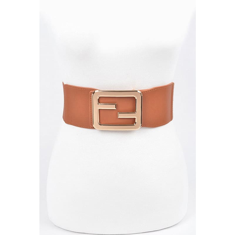 Elastic Belt - Camel
