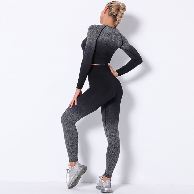 Gradient Seamless Athletic Set