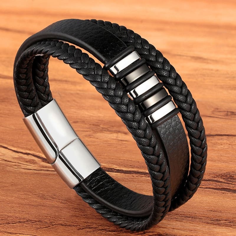 Men’s Genuine Leather Bracelet