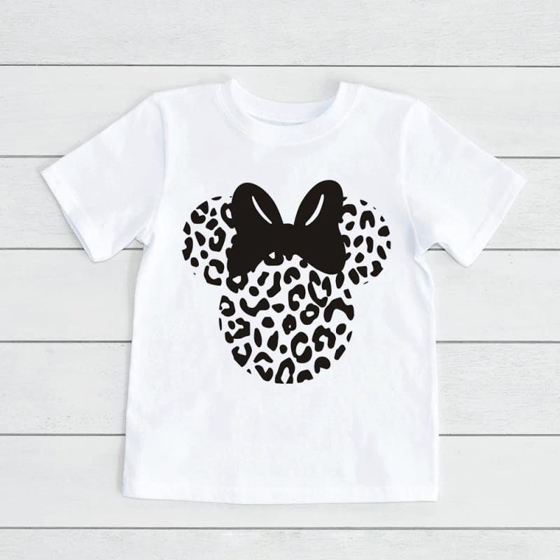 Minne Mouse Toddler/Big Girls Tee Shirts