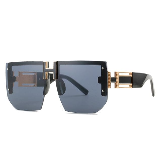 Rimless Sunglasses - Blackout