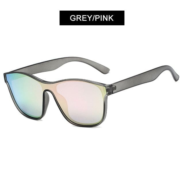 Unisex Polarized Sunglasses - Grey Pink / Polarized