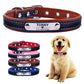 Adjustable personalized dog collar