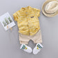 Baby Boy Shorts Set - Yellow / 18-24M