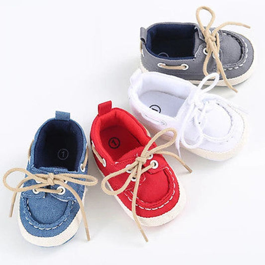 Baby Boy Soft Sole Boat Shoes