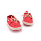 Baby Boy Soft Sole Boat Shoes - Red / 7-12 Months