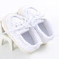 Baby Boy Soft Sole Boat Shoes - White / 13-18 Months