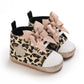 Baby Girl Canvas Sneakers - Apricot / 7-12 Months