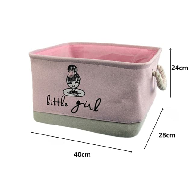 Foldable Toy Storage/Laundry Baskets - 20401 Ballet girl