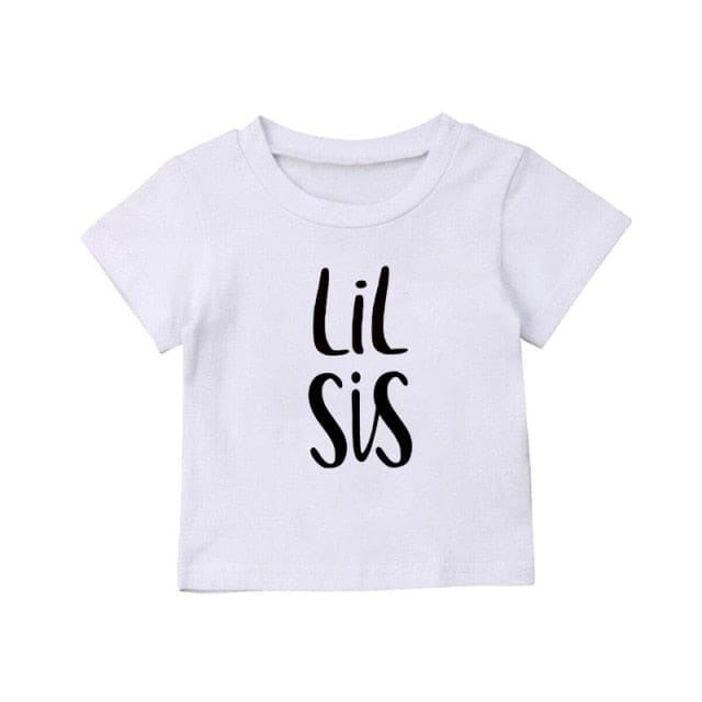 Little Brother/Big Sister Tee Shirts - HN97-KSTWH- / 5T