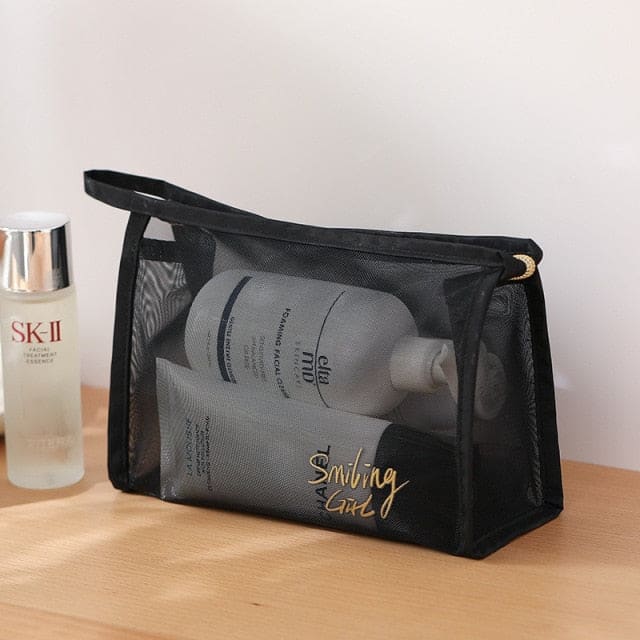 Mesh Cosmetic Bags - 21.5X8.5X14.5CM