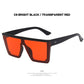 Mirrored Sunglasses - clear red / Other
