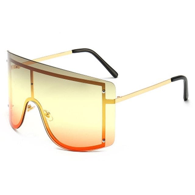 Oversized Rimless Sunglasses - 11 / United States