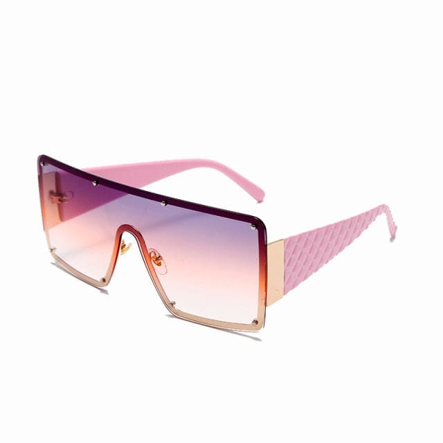 Oversized Square Sunglasses - 4 / United States