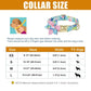 Personalized Floral Pet Collar - 167 pink / XS