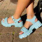 Platform Chunky Heel Sandals