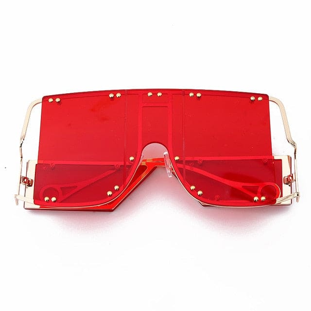 Rivet Sunglasses - 2 Red / United States / As Pictures Show