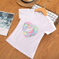 Short Sleeve Toddler/Big Girls Shirts - 9 / 3T