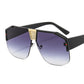 Unisex Gradient Shield Sunglasses - C2