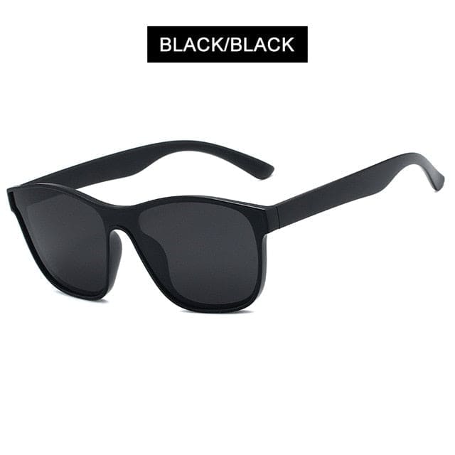 Unisex Polarized Sunglasses - Black Black / Polarized