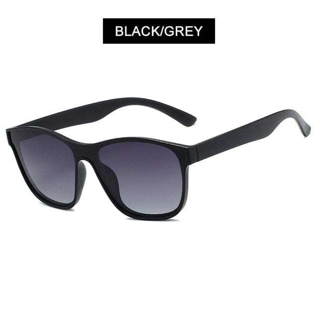 Unisex Polarized Sunglasses - Black Grey / Polarized