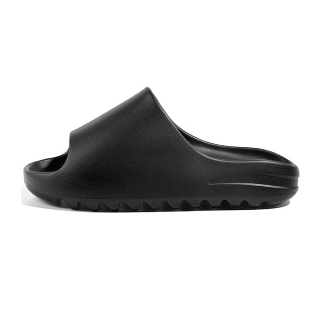 Unisex Rubber Slides - black / 10-Sep